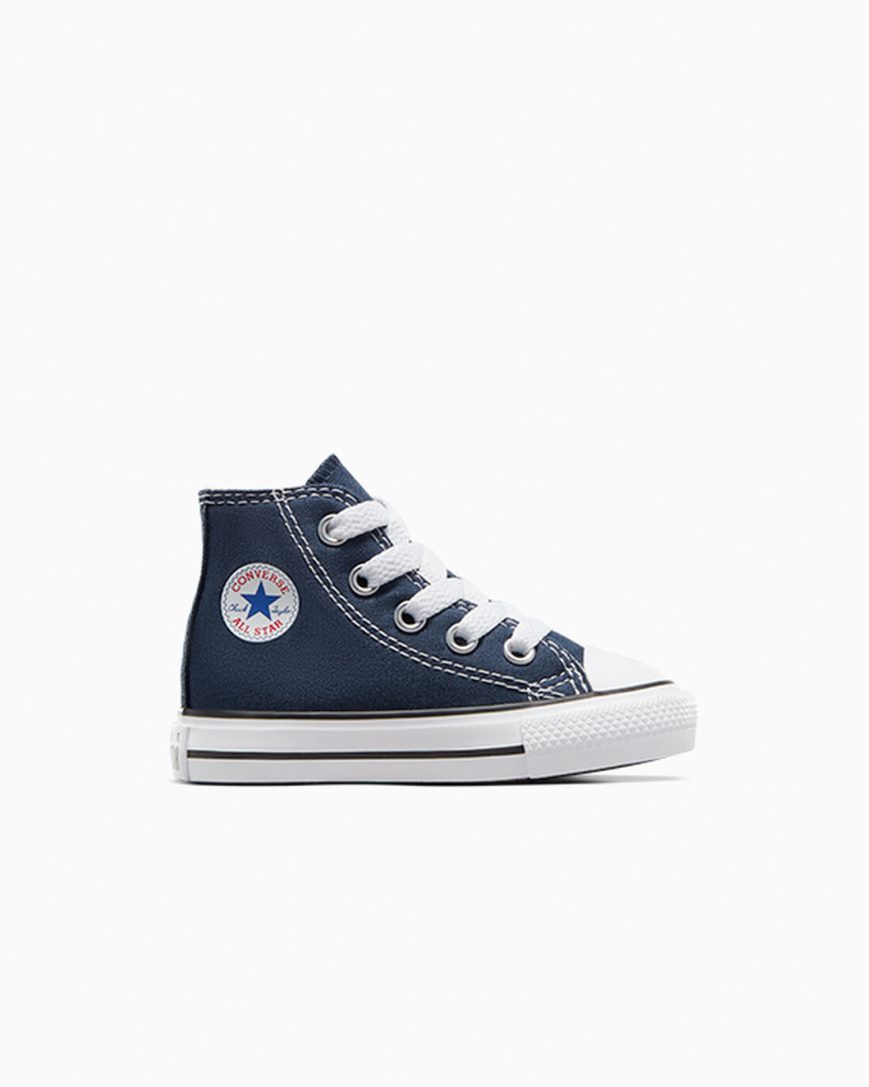 Tenisi Inalti Baieti Converse Chuck Taylor All Star Clasici Bleumarin | RO IOX13R356